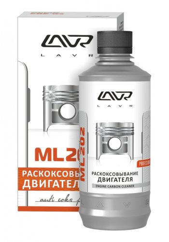 759 р. Жидкость для раскоксовывания двигателя 330мл ML-202 LAVR LAVR ln2504  с доставкой в г. Кемерово. Увеличить фотографию 1