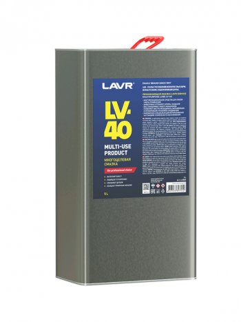 2 599 р. Смазка универсальная проникающая LV-40 5л PROLINE LAVR LAVR ln3505 LAVR ln3505  с доставкой в г. Кемерово. Увеличить фотографию 3