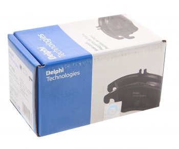 2 279 р. Колодки тормозные задние DELPHI Ford Kuga 1 (2008-2013)  с доставкой в г. Кемерово. Увеличить фотографию 2