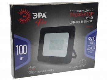 1 779 р. Светильник светодиодный 220V 100W 6500K белый ЭРА ЭРА lpr-061-0-65k-100  с доставкой в г. Кемерово. Увеличить фотографию 4