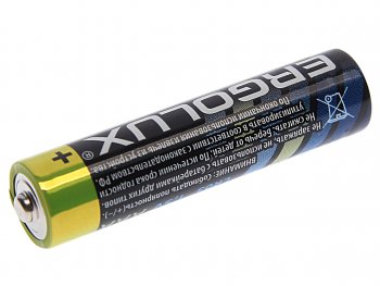 28 р. Батарейка AAA LR03 1.5V блистер 24шт. (цена за 1шт.) Alkaline ERGOLUX ERGOLUX lr03 bp-24  с доставкой в г. Кемерово. Увеличить фотографию 2