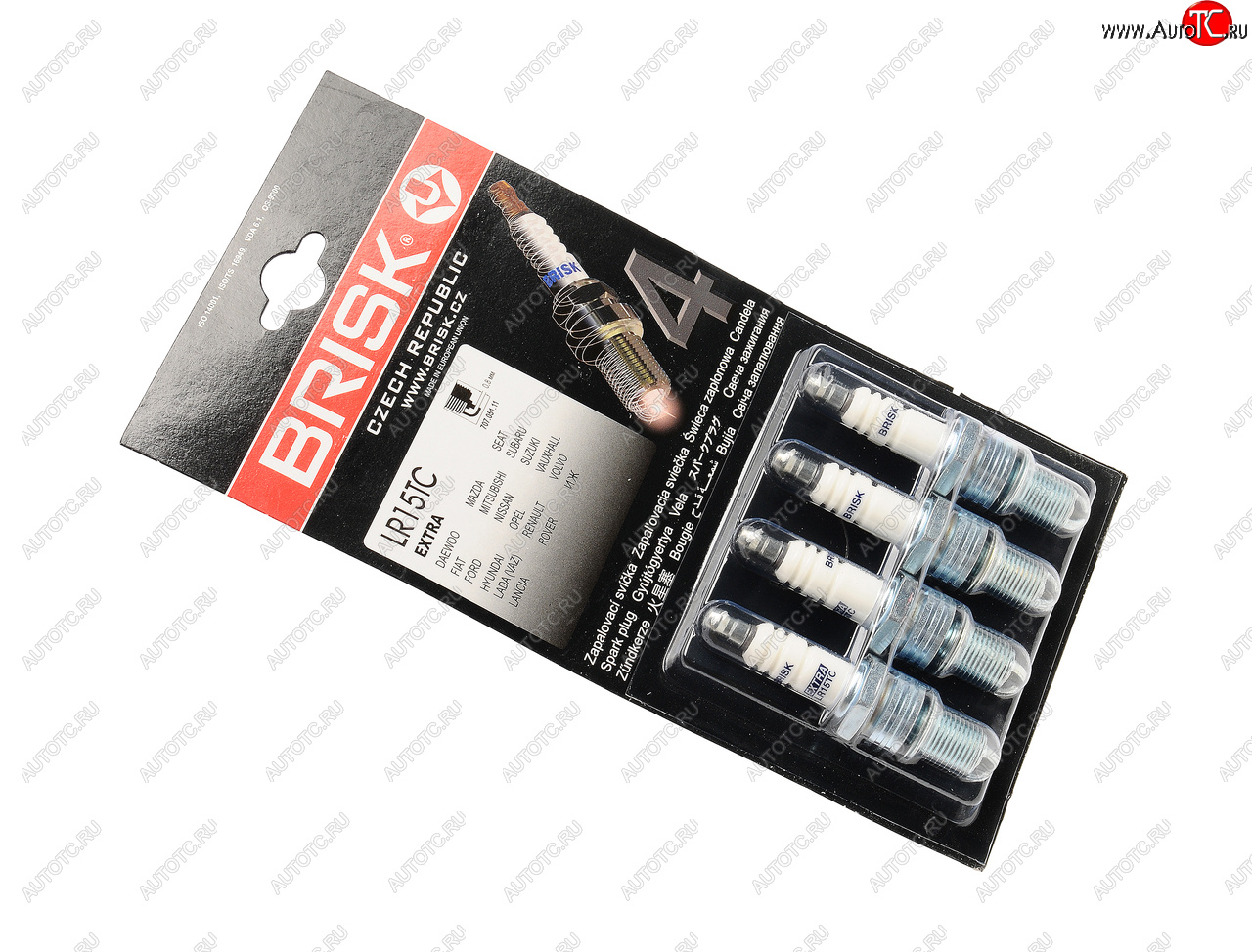 1 279 р. Свеча зажигания ВАЗ-2108 LR15TC EXTRA комплект BRISK BRISK lr15tc  с доставкой в г. Кемерово