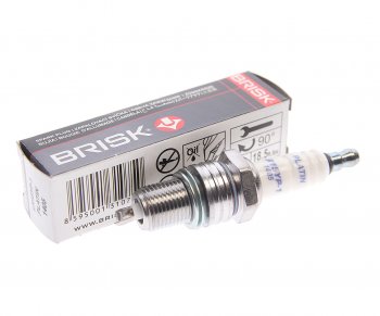 679 р. Свеча зажигания ВАЗ-2111 V8 PLATIN BRISK BRISK lr15yp-1  с доставкой в г. Кемерово. Увеличить фотографию 1