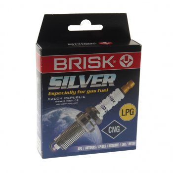 1 329 р. Свеча зажигания ЗМЗ-406 BRISK LR17YS-9 Silver (газ. оборудование) комплект BRISK lr17ys-9  с доставкой в г. Кемерово. Увеличить фотографию 3