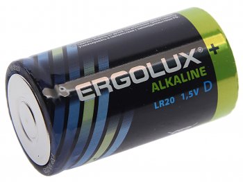 188 р. Батарейка D LR20 1.5V блистер 2шт. (цена за 1шт.) Alkaline ERGOLUX ERGOLUX lr20 bl-2  с доставкой в г. Кемерово. Увеличить фотографию 1