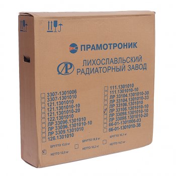 36 649 р. Радиатор ГАЗ-33106 Валдай медный 2-х рядный дв.CUMMINS ЕВРО-4 с дополнительным патрубком ЛРЗ ЛР лр33106-1301010-10  с доставкой в г. Кемерово. Увеличить фотографию 5