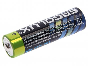 41 р. Батарейка AA LR6 1.5V блистер 4шт. (цена за 1шт.) Alkaline ERGOLUX ERGOLUX lr6 bl-4  с доставкой в г. Кемерово. Увеличить фотографию 2