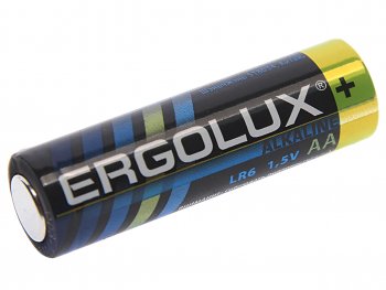 29 р. Батарейка AA LR6 1.5V блистер 12шт. (цена за 1шт.) Alkaline ERGOLUX ERGOLUX lr6 bp-12  с доставкой в г. Кемерово. Увеличить фотографию 1