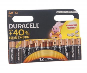 144 р. Батарейка AA LR6 1.5V блистер 12шт. (цена за 1шт.) Alkaline Basic DURACELL DURACELL lr6n-12bl  с доставкой в г. Кемерово. Увеличить фотографию 1