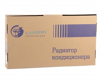 6 599 р. Радиатор кондиционера ВАЗ-2170-2172 с ресивером LUZAR LUZAR lrac0127  с доставкой в г. Кемерово. Увеличить фотографию 4