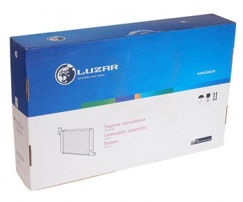 7 999 р. Радиатор ВАЗ-2190 алюминиевый (АКПП) с кондиционером LUZAR LUZAR lrc01192b  с доставкой в г. Кемерово. Увеличить фотографию 4