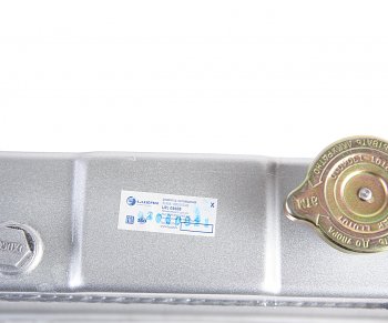 18 649 р. Радиатор УАЗ-3162,31602 алюминиевый 2-х рядный дв.ЗМЗ-409,514,УМЗ-4213 под датчик LUZAR LUZAR lrc03608  с доставкой в г. Кемерово. Увеличить фотографию 4