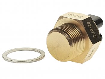319 р. Датчик включения вентилятора ГАЗ,МОСКВИЧ 87-82 град. LUZAR LUZAR ls0241  с доставкой в г. Кемерово. Увеличить фотографию 1