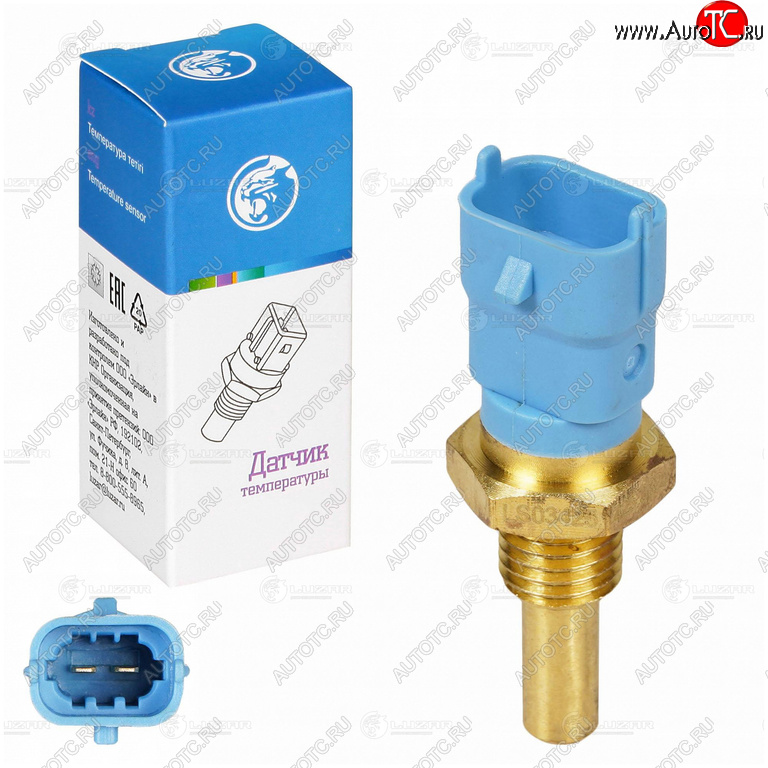 389 р. Датчик температуры ГАЗ дв.40524 ЕВРО-3 LUZAR LUZAR ls03425  с доставкой в г. Кемерово