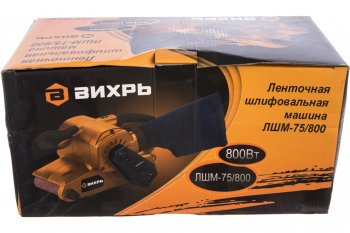 4 099 р. Машина лентошлифовальная 800Вт 833x75мм 360ммин. ВИХРЬ ВИХРЬ лшм-75800  с доставкой в г. Кемерово. Увеличить фотографию 15