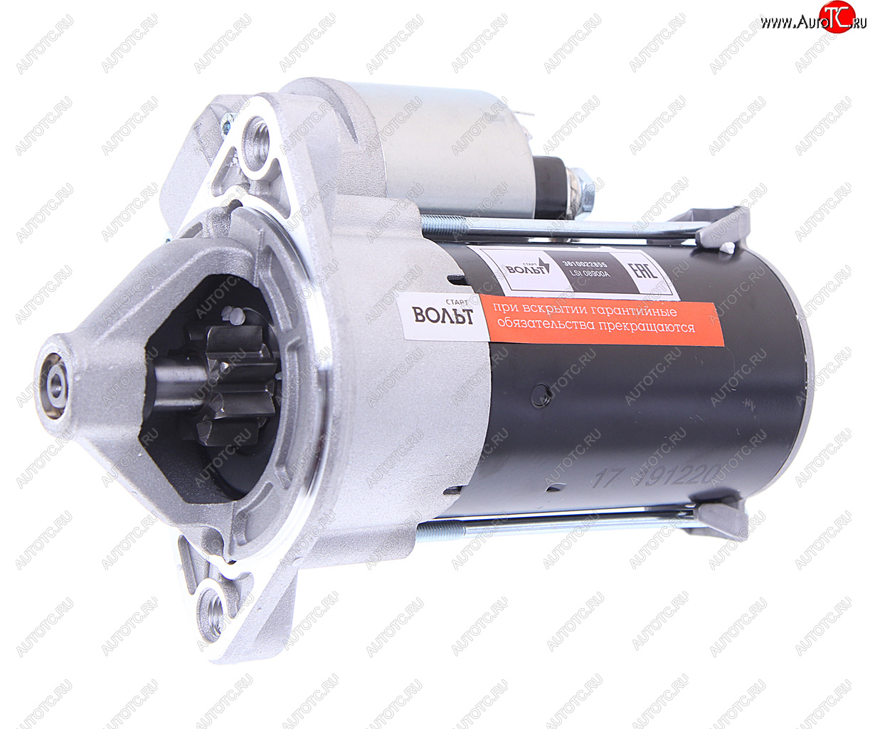 7 349 р. Стартер HYUNDAI Accent (99-),Sonata,Getz,Elantra KIA Rio,Cerato АКПП 12В 1.1кВт z=8 STARTVOLT STARTVOLT lst 08900a  с доставкой в г. Кемерово