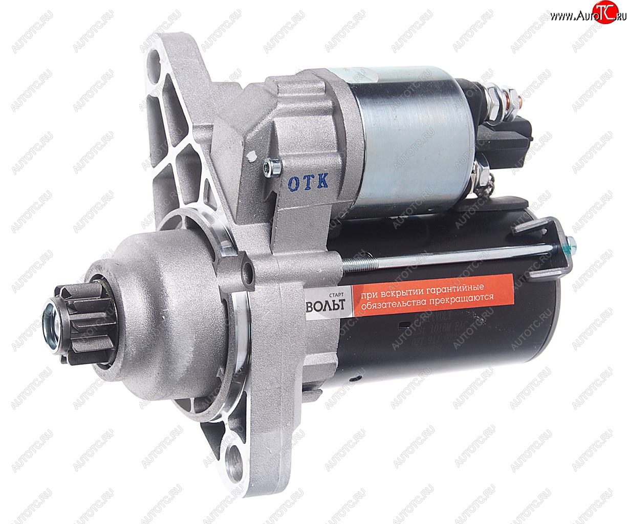 7 849 р. Стартер VW Polo Sedan (11-) (1.6 I),Golf 5 (03-) MT z=10 1.1кВт STARTVOLT STARTVOLT lst 1016m  с доставкой в г. Кемерово
