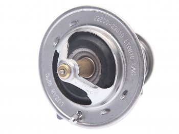 829 р. Термостат HYUNDAI Accent (03-),Getz (02-),Elantra (00-),Sonata EF (05-),Santa Fe (09-) (DOHC) LUZAR LUZAR lt0810  с доставкой в г. Кемерово. Увеличить фотографию 1