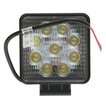 999 р. Фара рабочего света 105х105мм 27Вт (9 светодиодов) LED LT LED TECHNOLOGY lt-1227sf  с доставкой в г. Кемерово. Увеличить фотографию 3