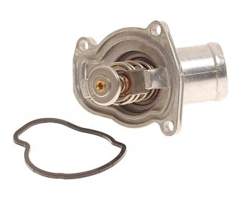 1 229 р. Термостат OPEL Astra H (04-),Corsa D (1.01.21.4) с крышкой (92град.) LUZAR LUZAR lt21165  с доставкой в г. Кемерово. Увеличить фотографию 1