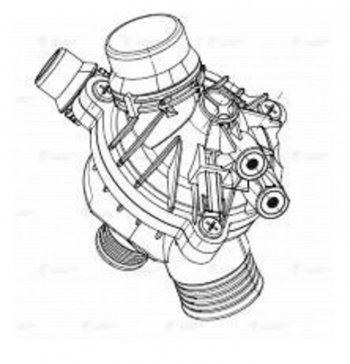 4 979 р. Термостат BMW 3 (E92,E93),5 (E60,E61) LUZAR LUZAR lt26e6  с доставкой в г. Кемерово. Увеличить фотографию 6