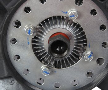 7 299 р. Вентилятор ГАЗель Next с вязкостной муфтой в сборе дв.УМЗ-А274 EvoTech 2.7 LUZAR LUZAR lvc0327 LUZAR lvc0327  с доставкой в г. Кемерово. Увеличить фотографию 3