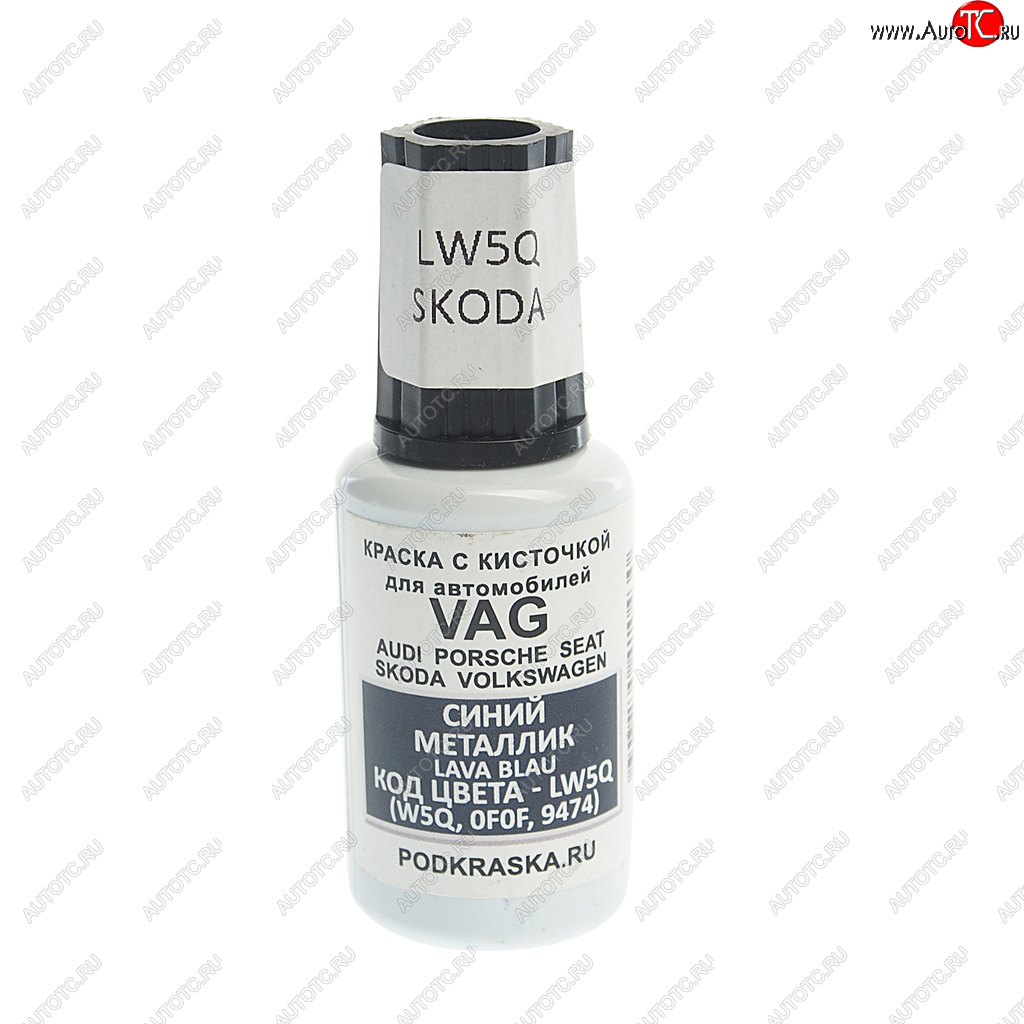 379 р. Краска с кистью 20мл VAG LW5Q PODKRASKA PODKRASKA lw5q  с доставкой в г. Кемерово