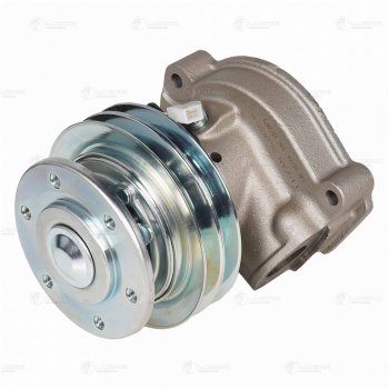 16 499 р. Насос водяной Д-245.7Е3 ГАЗ 2-х ручьевой с муфтой 24V с доп. КГ 12 под ЖМТ LUZAR LUZAR lwp06154  с доставкой в г. Кемерово. Увеличить фотографию 2