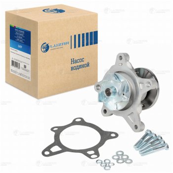 3 199 р. Насос водяной HYUNDAI Elantra (06-),i30 KIA Ceed,Soul (09-) с крепежом LUZAR LUZAR lwp0822  с доставкой в г. Кемерово. Увеличить фотографию 4