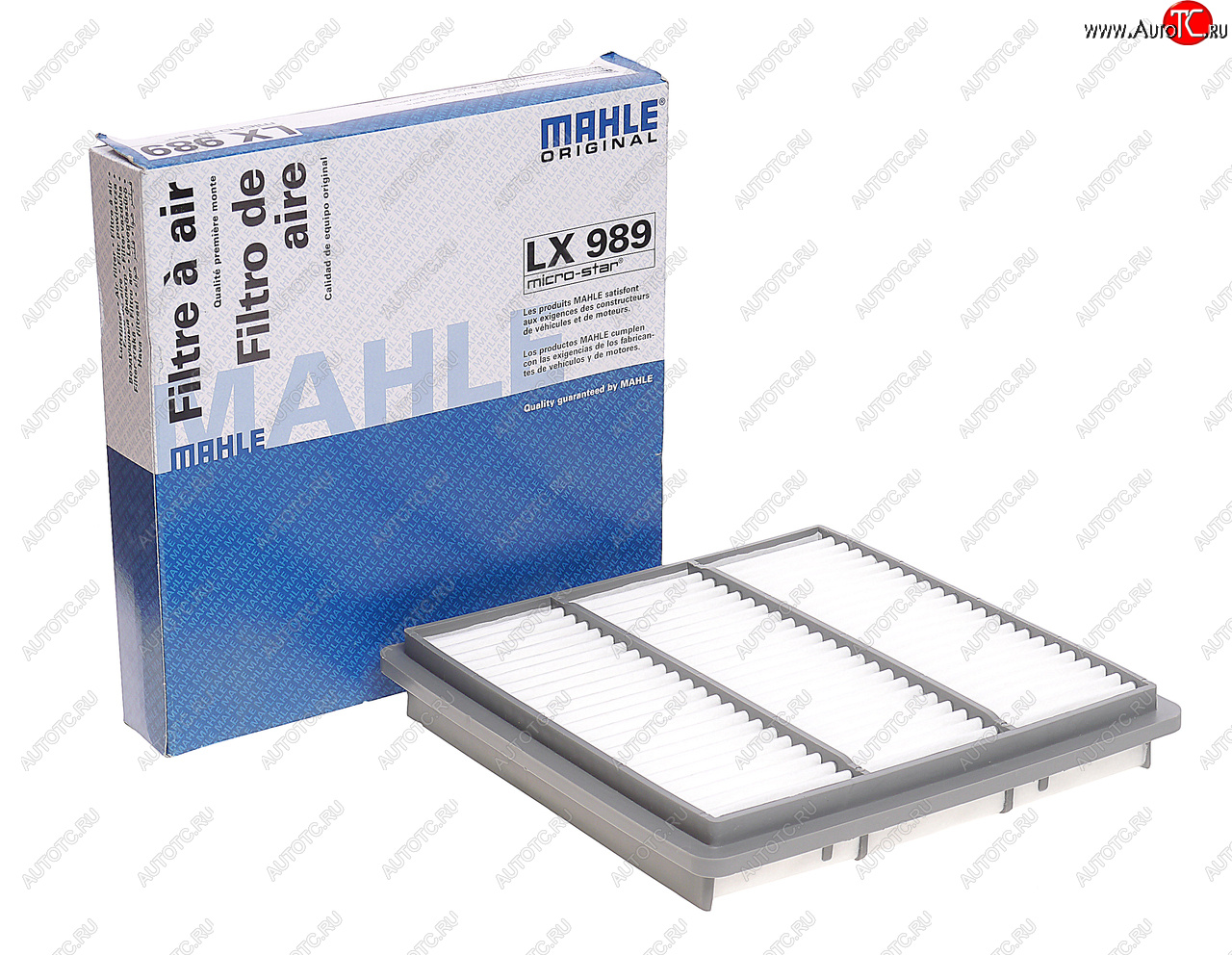 1 079 р. Фильтр воздушный MITSUBISHI Pajero 2 (91-00),Pajero Sport (00-) MAHLE MAHLE lx989  с доставкой в г. Кемерово