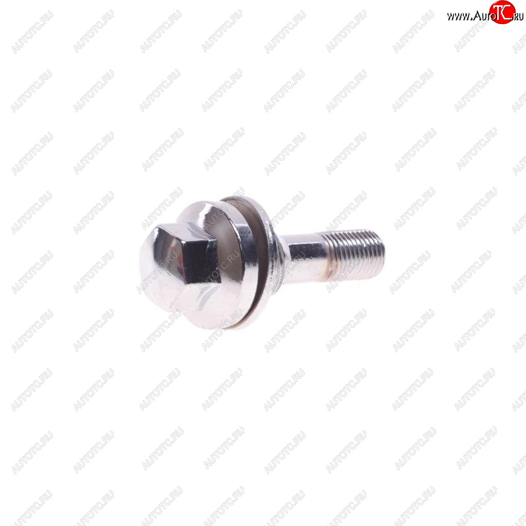 38 р. Болт колеса М12х1.25х39 PEUGEOT конус-шайба под ключ 17мм MEGAPOWER MEGAPOWER м12х1.25х39  с доставкой в г. Кемерово