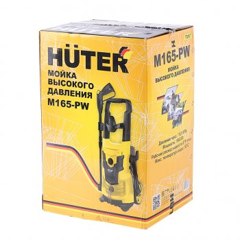 11 999 р. Мойка 1900Вт 165Bar 375лчас 5м HUTER HUTER m165-рw  с доставкой в г. Кемерово. Увеличить фотографию 7