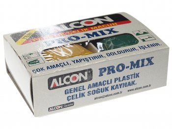 271 р. Сварка холодная 80г PRO-MIX для пластика и стали двухкомпонентная ALCON ALCON m-2207  с доставкой в г. Кемерово. Увеличить фотографию 2