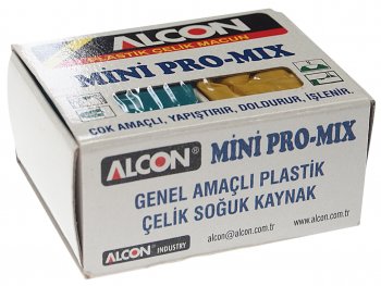 129 р. Сварка холодная 40г PRO-MIX для пластика и стали двухкомпонентная ALCON ALCON m-2217  с доставкой в г. Кемерово. Увеличить фотографию 2