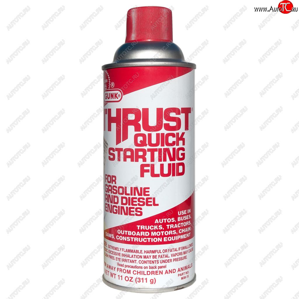 899 р. Жидкость для запуска двигателя THRUST эфир 25% аэрозоль 311г GUNK GUNK m3815  с доставкой в г. Кемерово