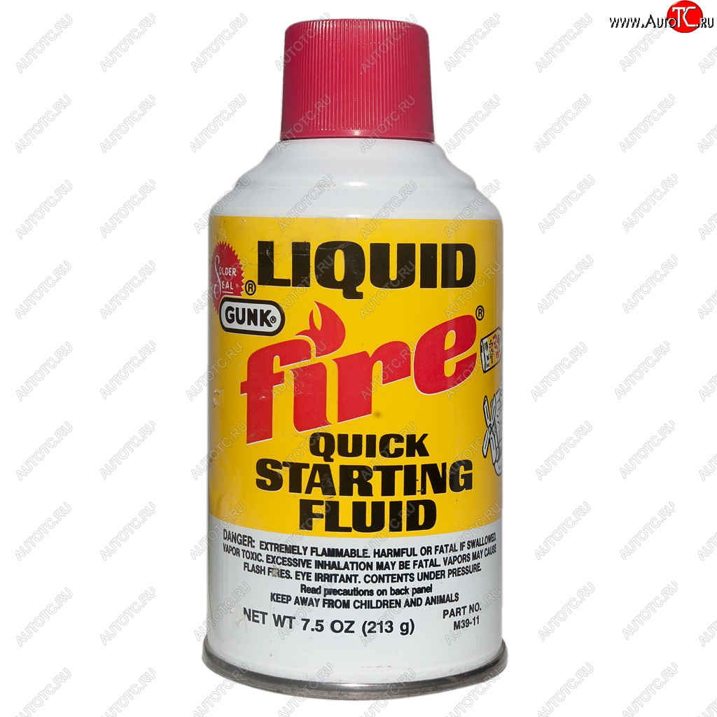 389 р. Жидкость для запуска двигателя FIRE эфир 35% аэрозоль 213г GUNK GUNK m3911  с доставкой в г. Кемерово