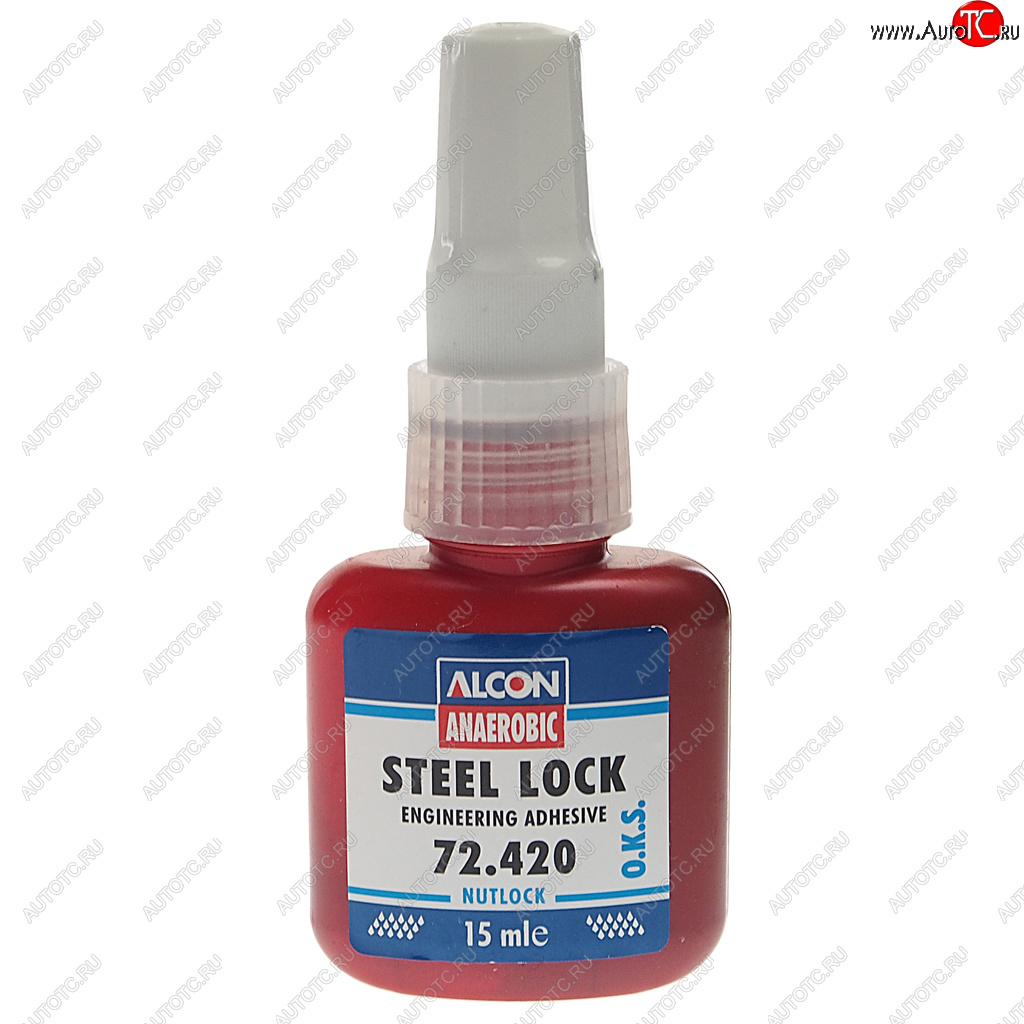 200 р. Фиксатор резьбы анаэробный средней фиксации 15мл ALCON ALCON m-5242  с доставкой в г. Кемерово