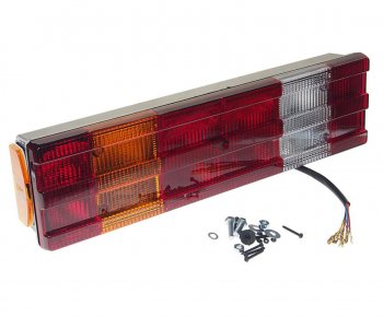 3 299 р. Фонарь задний MERCEDES Actros правый (525х140мм) кабель сзади MARS TECH MARS TECH m610950  с доставкой в г. Кемерово. Увеличить фотографию 1