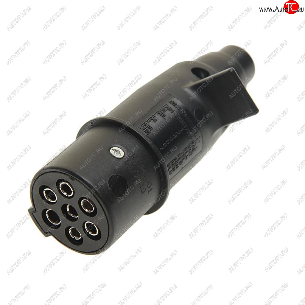 439 р. Разъем электрический прицепа ISO 1185 Type N 7-полюсный (вилка пластик) MARSHALL MARSHALL m7341001  с доставкой в г. Кемерово