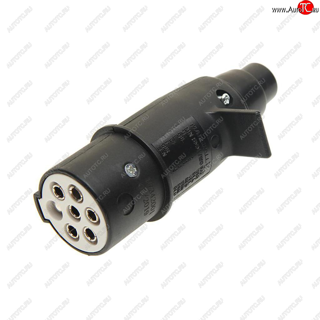 469 р. Разъем электрический прицепа ISO 3731 Type S 7-полюсный (вилка пластик) MARSHALL MARSHALL m7342001  с доставкой в г. Кемерово
