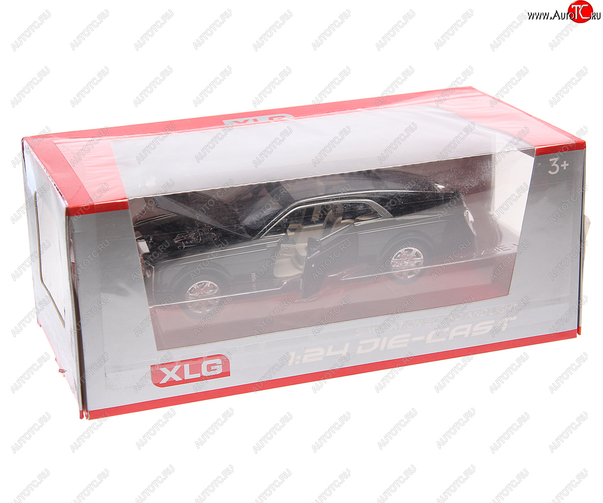 3 499 р. Модель автомобиля ROLLS ROYCE металлическая (1:24) (свет,звук) NO NAME m929e-1  с доставкой в г. Кемерово