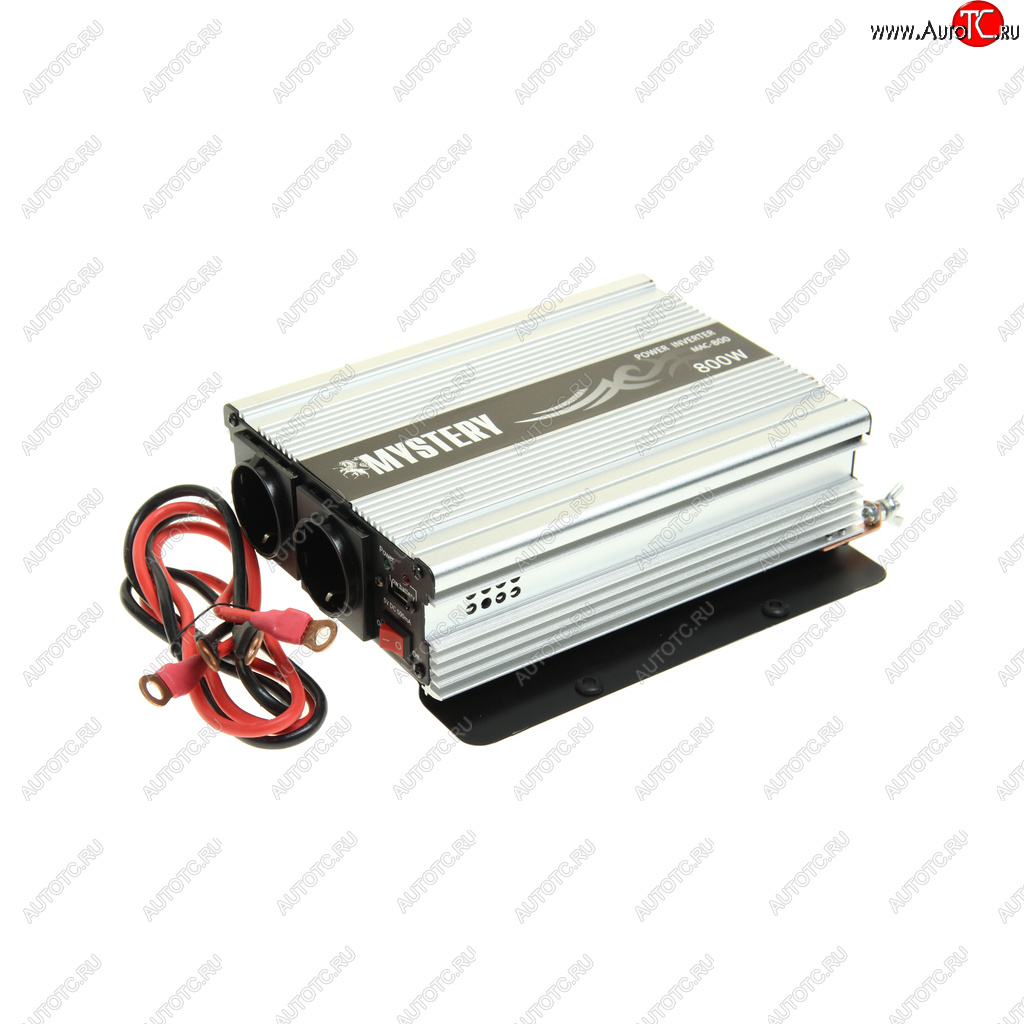 7 799 р. Преобразователь напряжения (инвертор) 12-220V 800Вт MYSTERY MYSTERY mac-800  с доставкой в г. Кемерово