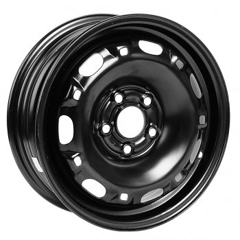 3 199 р. Диск колесный VW Polo sedan SKODA Rapid R14 черный ASTERRO magnetto 14016 5х100 et35 d-57,1  с доставкой в г. Кемерово. Увеличить фотографию 1