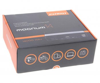 11 949 р. Устройство пусковое 12V 600A 14000мАч (power bank) PATRIOT PATRIOT magnum 14  с доставкой в г. Кемерово. Увеличить фотографию 3
