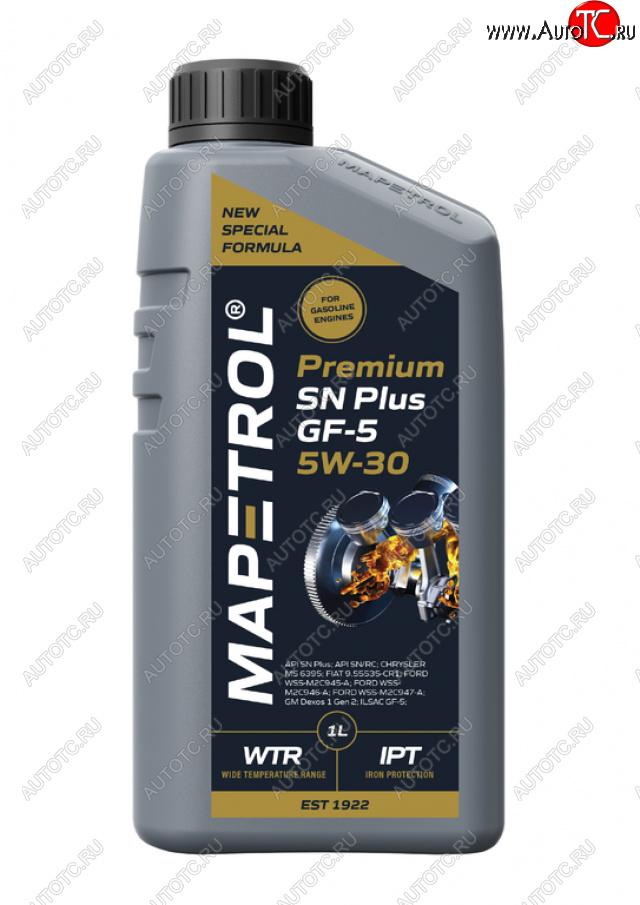 1 199 р. Масло моторное PREMIUM SN PLUS GF-5 5W30 синт.1л MAPETROL MAPETROL map0017  с доставкой в г. Кемерово