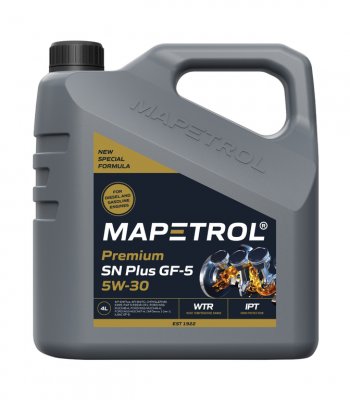 4 599 р. Масло моторное PREMIUM SN PLUS GF-5 5W30 синт.4л MAPETROL MAPETROL map0018  с доставкой в г. Кемерово. Увеличить фотографию 2