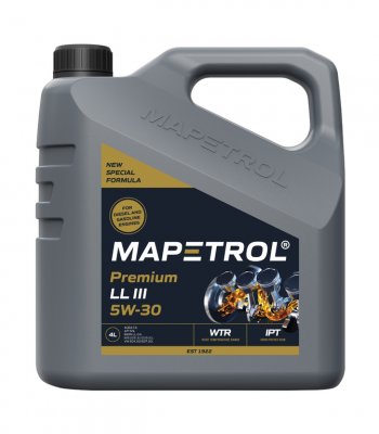 4 999 р. Масло моторное PREMIUM LL III 5W30 синт.4л MAPETROL MAPETROL map0024  с доставкой в г. Кемерово. Увеличить фотографию 1