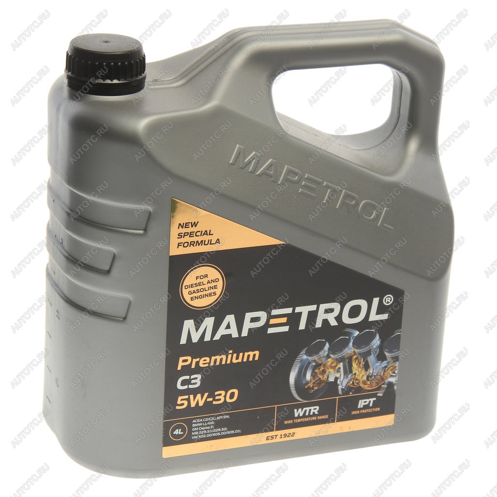 4 599 р. Масло моторное PREMIUM C3 5W30 синт.4л MAPETROL MAPETROL map0042  с доставкой в г. Кемерово