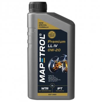 1 499 р. Масло моторное PREMIUM LL IV 0W20 синт.1л MAPETROL MAPETROL map0083  с доставкой в г. Кемерово. Увеличить фотографию 1