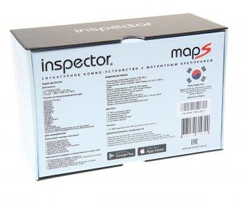 23 499 р. Видеорегистратор с радар-детектором GPS INSPECTOR INSPECTOR maps INSPECTOR maps  с доставкой в г. Кемерово. Увеличить фотографию 5